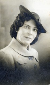 Marjorie Keeling, resident of 128 Tarry Rd on her 21st birthday 1940
